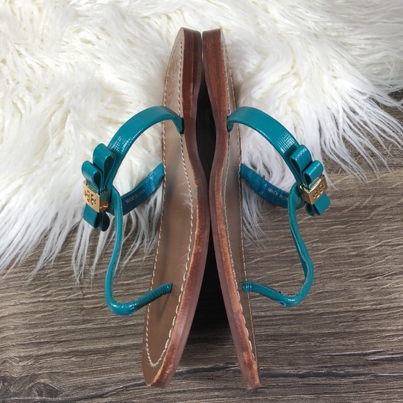 Tory Burch Leighanne Sandals Thong Bow - Picture 10 of 11